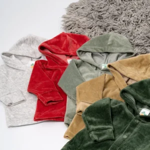 104153Saquito plush con capucha