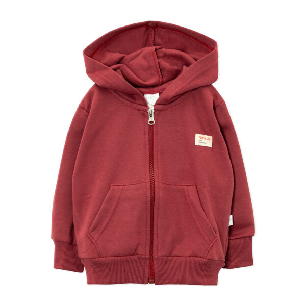 104252Campera con capucha y bolsillo - Imagen 3