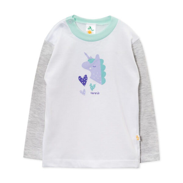 1240041Remera jersey m/l beba con estampa - Imagen 2