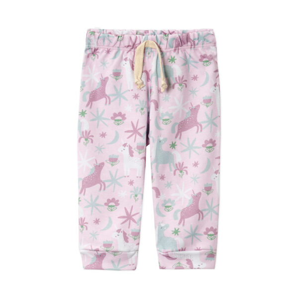 1240046Pantalon largo interlock estampado c/cordon - Imagen 2