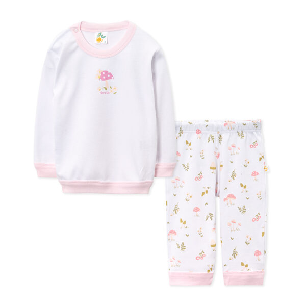 121761Pijama bebé 2 piezas buzo estampa central - Imagen 3