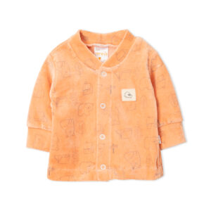 104142Saquito plush estampado