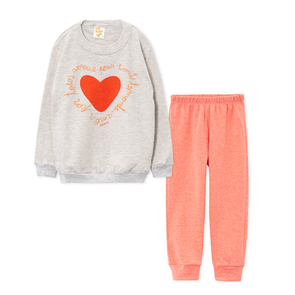 104711Pijama nena interlock c/estampa - Imagen 2
