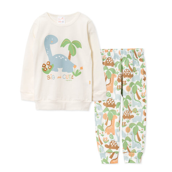 104713Pijama nena interlock estampado - Imagen 2