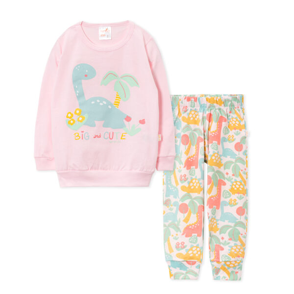 104713Pijama nena interlock estampado - Imagen 3