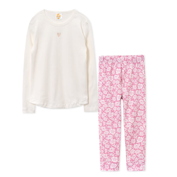 124713Pijama nena morley bordado y pant elastizado - Imagen 3