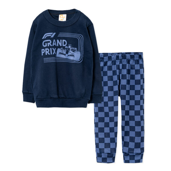 124723Pijama interlock estampado - Imagen 3