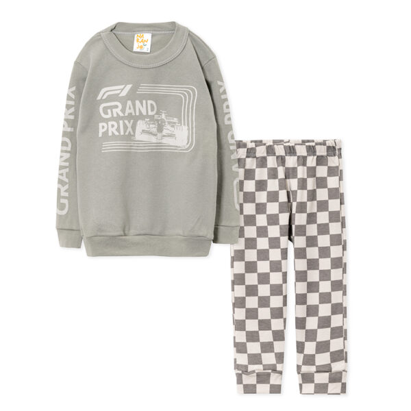 124723Pijama interlock estampado