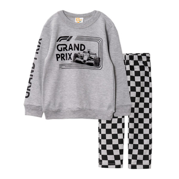 124723Pijama interlock estampado - Imagen 2