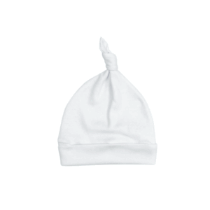111164Gorrito interlock blanco