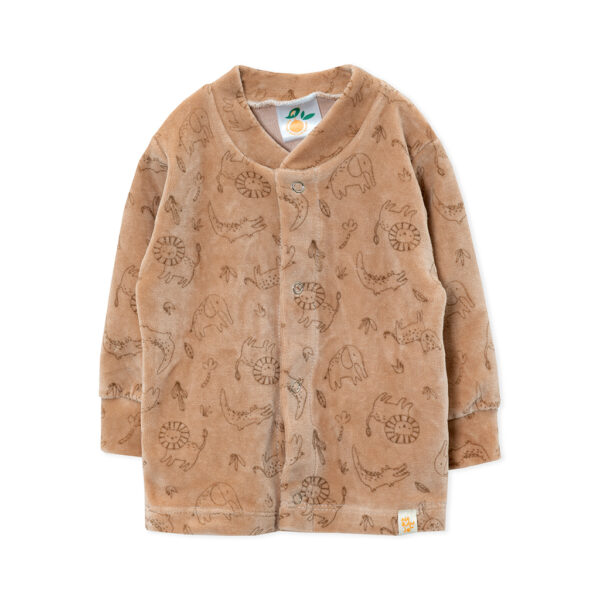 124142Saquito plush estampado - Imagen 5