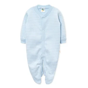 141452Enterito con pie de algodón unisex rayas y estrellas