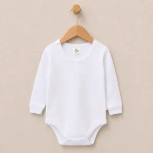 101120Body interlock blanco m/larga