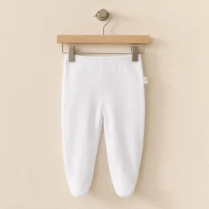 101135Medio osito Interlock blanco