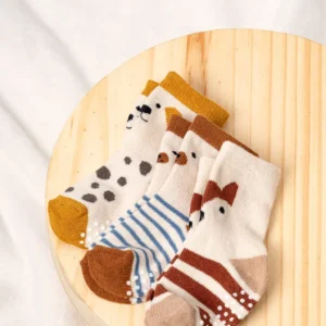 14702Set 3 medias bebe antideslizante