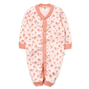 141754Enterito flores con cuello mao y s/pie