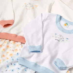 141761Pijama beba flores