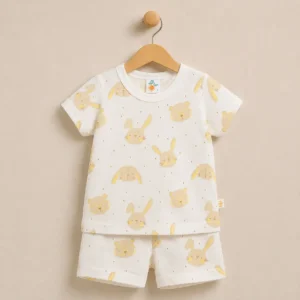 152462Conjunto remera y short conejitos