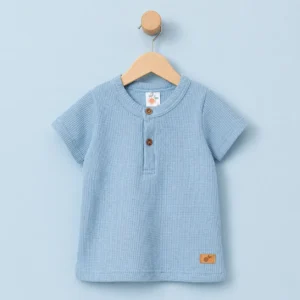 1151386Remera bebe wafle con botones