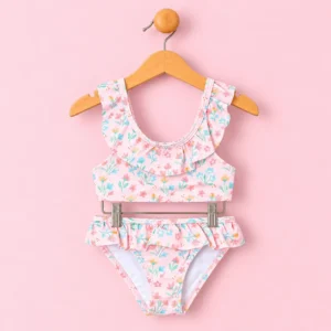 1559371Bikini estampada c/volados nena