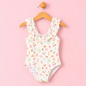 1559372Malla estampada c/volados nena